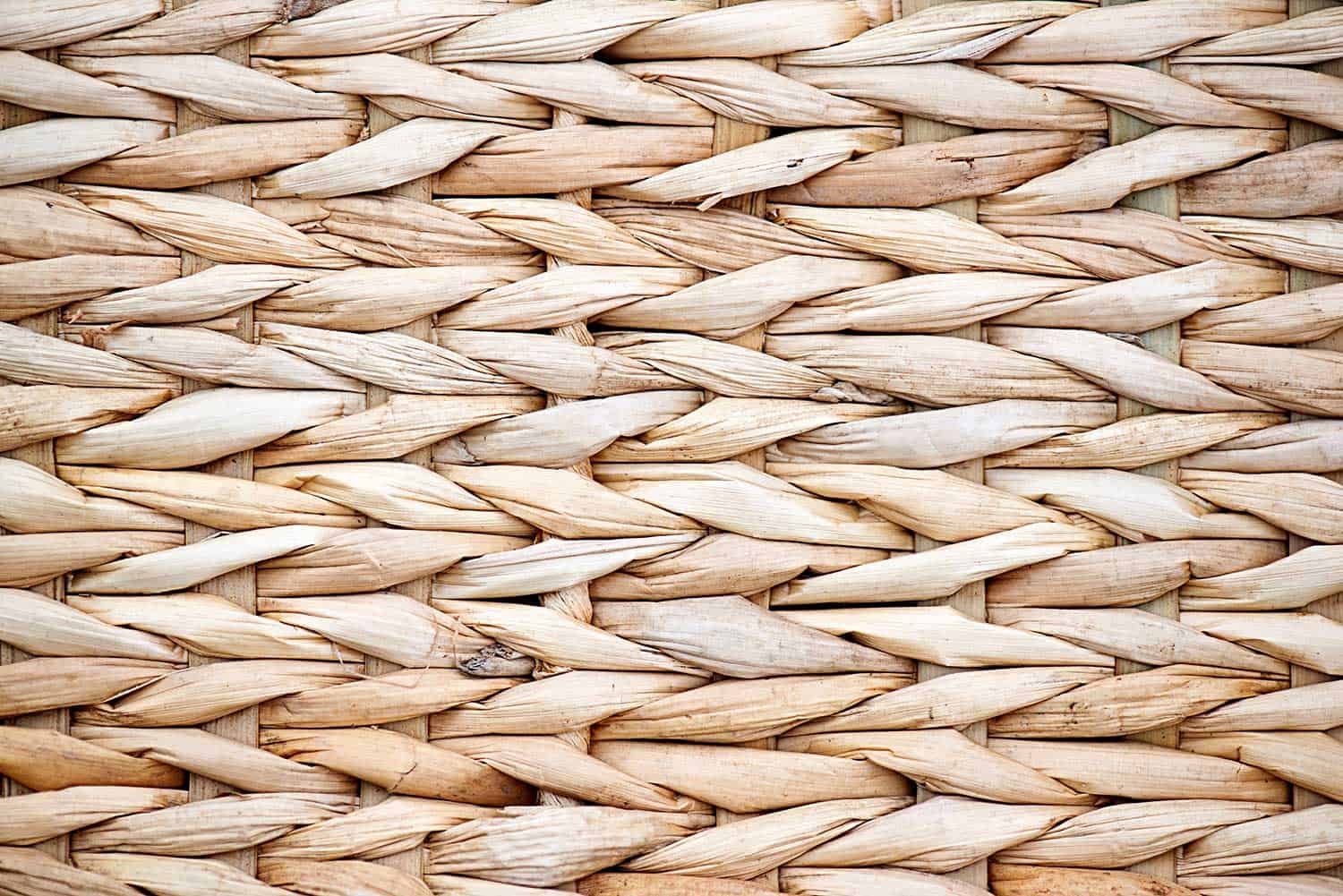 Basket weaving reed and cane pattern