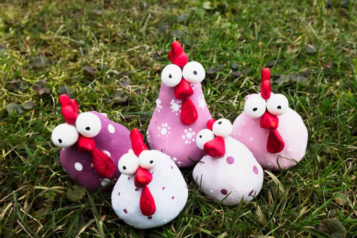 Group of handmade spring easter chicken made of polymer clay, How To Remove Fingerprints From Polymer Clay