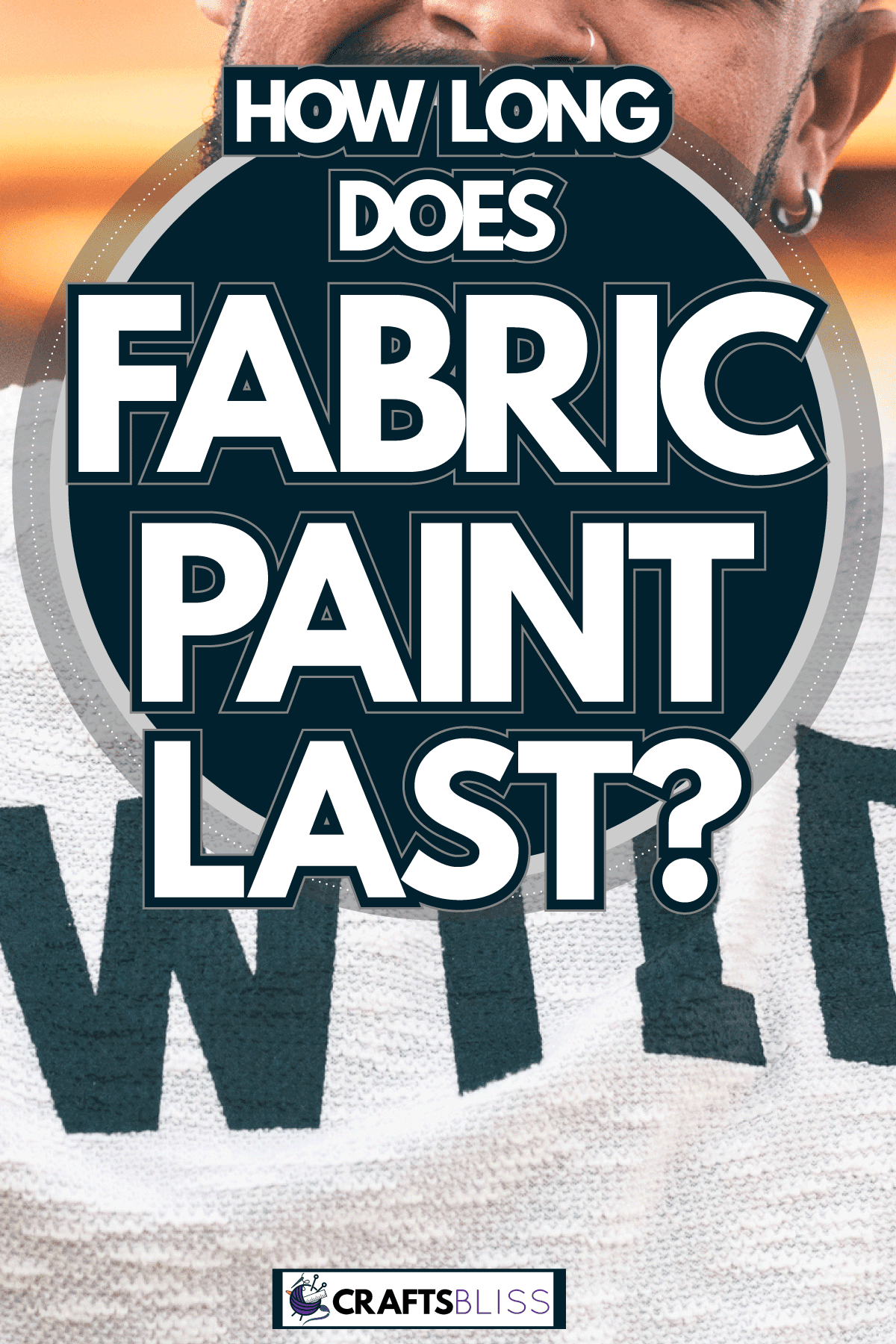 Wild print on white plain shirt, How Long Does Fabric Paint Last?