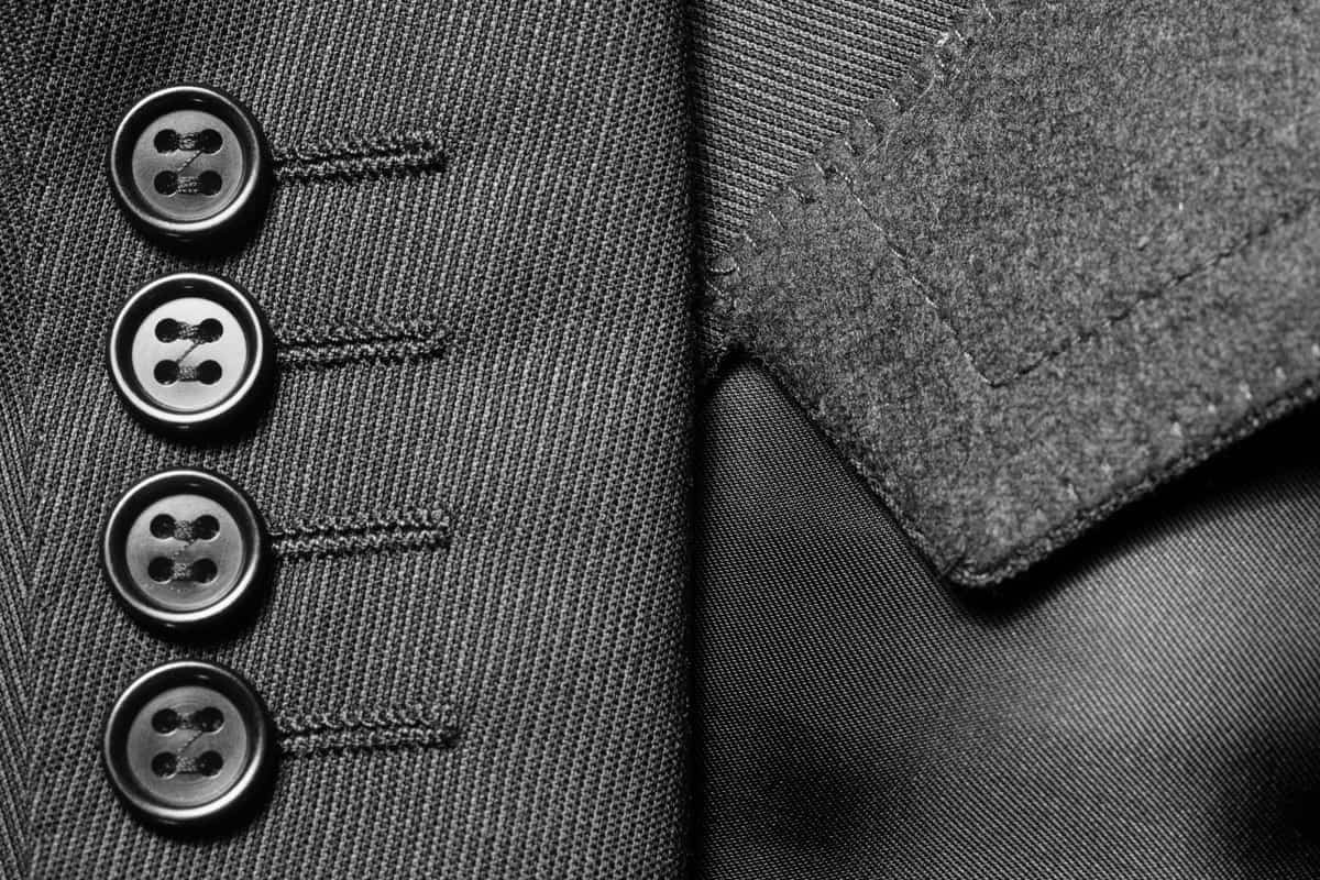Four buttons of a suit
