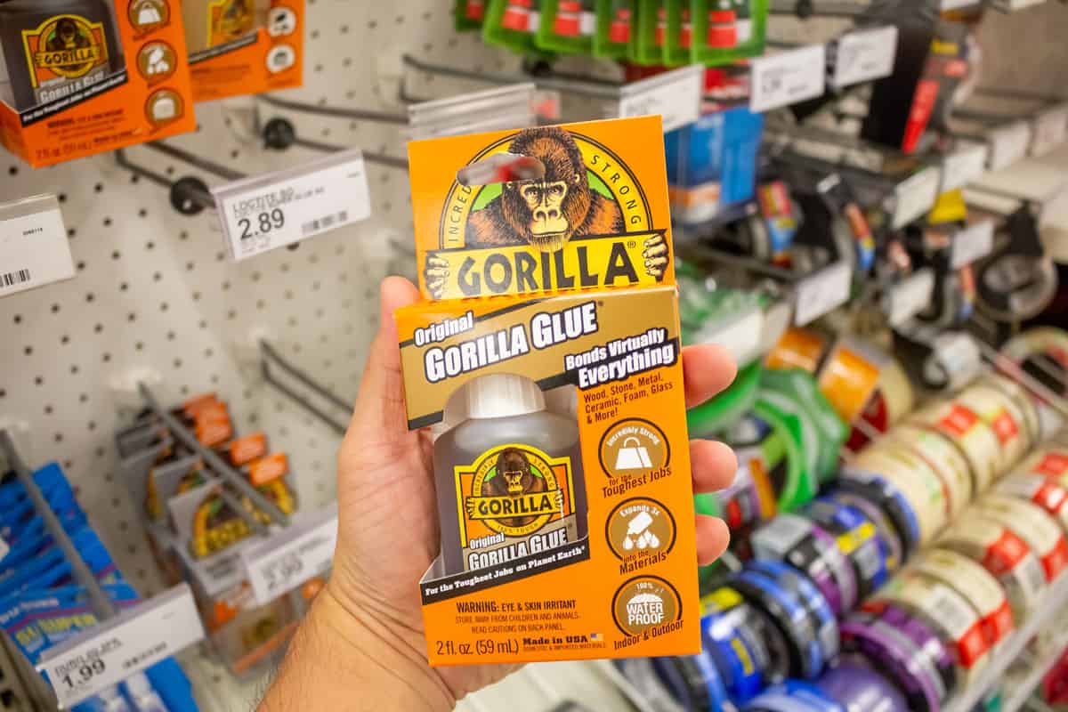 Gorilla glue at a local department store