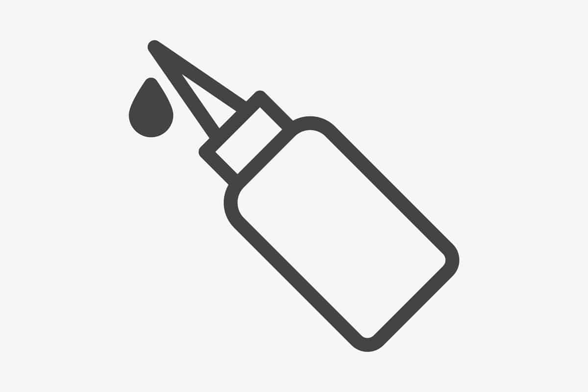 Glue icon vector. Glue symbol. Linear style sign for mobile concept and web design. Glue symbol illustration. Pixel vector graphics - Vector. 